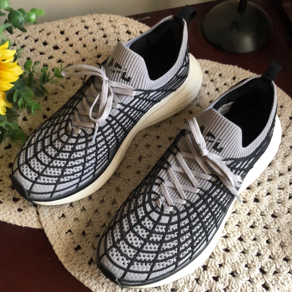 APL Women’s TechLoom Zipline Black and Gray Sneakers